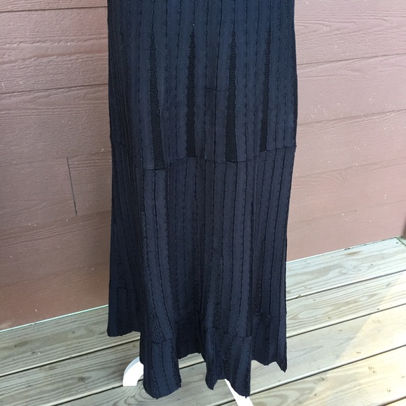 Pepa Pombo black strapless maxi dress size small - Picture 3 of 8